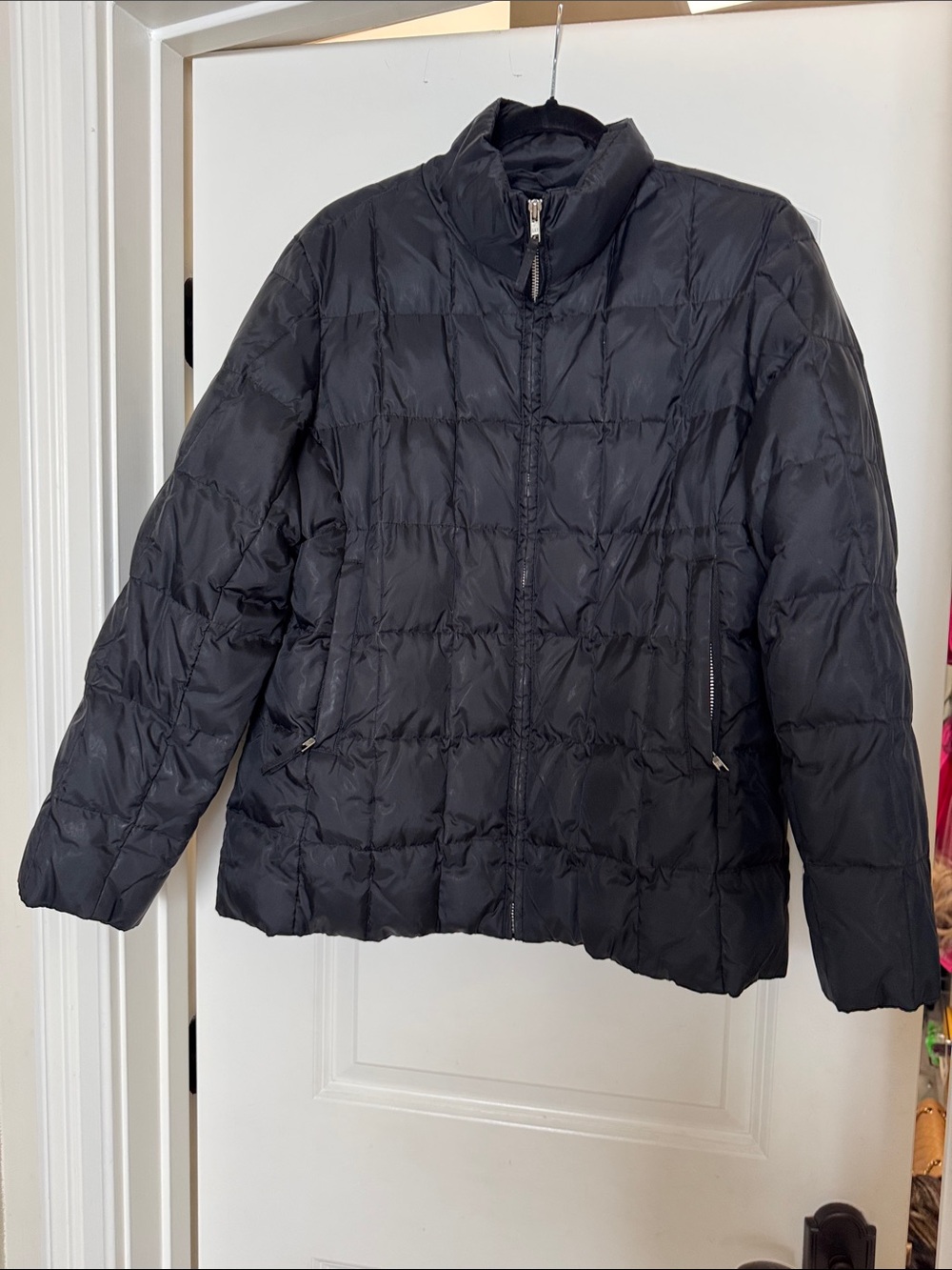 GAP Black Quilted Puffer Jacket